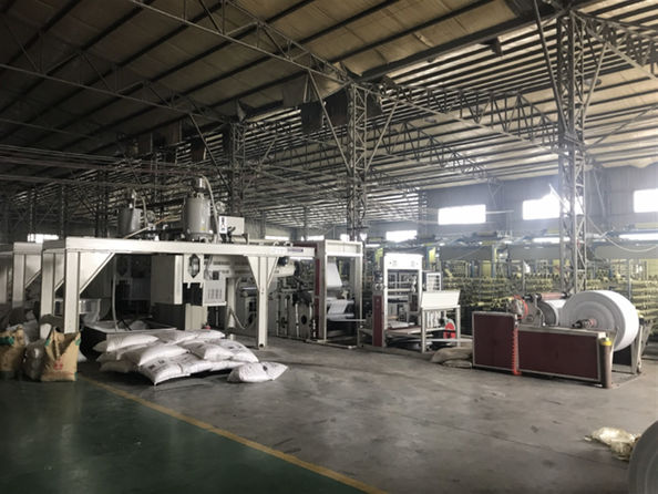 Yiyang Wanlin Weave Packing Co., Ltd. fabrika üretim hattı