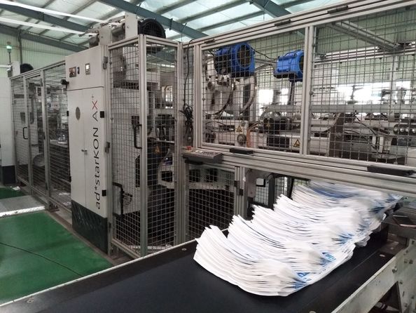 Yiyang Wanlin Weave Packing Co., Ltd. fabrika üretim hattı