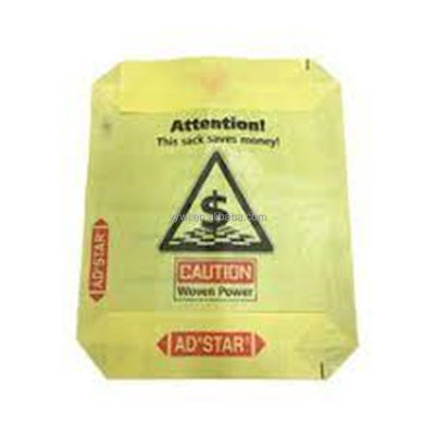 Moisture Resistant Cement Packing Bags 40Kg 50Kg Empty PP Bags