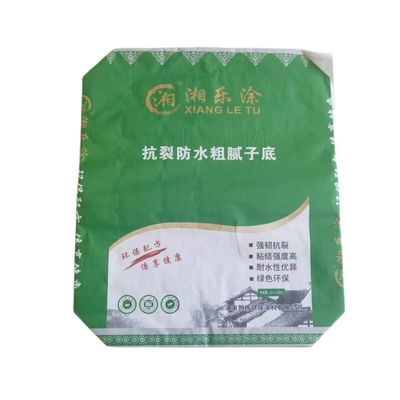 2 ply 90GSM Paper Cement Packaging Bags 50kg Block Bottom Customized