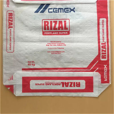 20kg 25kg 30kg Woven PP Bags 40kg 50kg PP Woven Sack Bags With Self Closing Valve