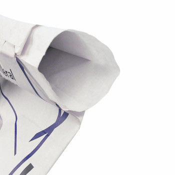 Neme Dayanıklı PP Çimento Torbaları Boş Kare Tabanlı Valf Torbası 70gsm - 100gsm