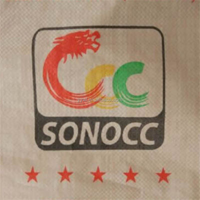 25kg 40kg 50kg Çimento Harç Torbası Blok Alt Ad Star PP Çimento Çuval