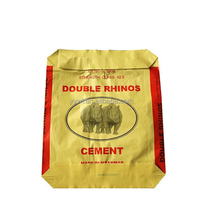 25 KG 40 KG 50 KG PP Çimento Boş Torbalar Reklam Yıldız Blok Alt Vana Çuval Çanta