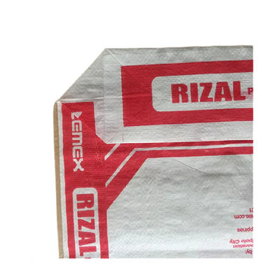 Ad Star 50KG 40KG 25KG Çimento Torbaları Blok Alt Dokuma PP Valf Torbaları