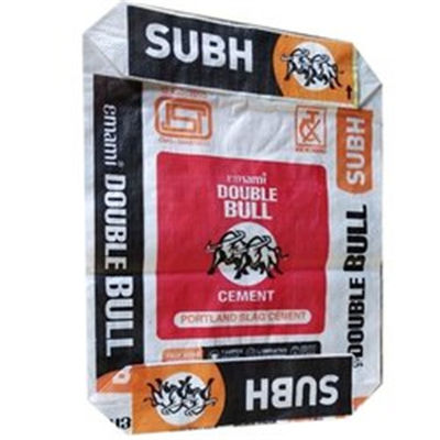 Polipropilen PP Dokuma Valf Torbası Blok Alt Çimento Torbaları 25kg 40KG 50KG