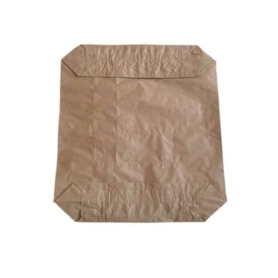Yapıştırıcı ile Özelleştirilmiş Suya Dayanıklı Çimento 3 Katlı Kağıt Torbalar Çok Duvarlı 20kg