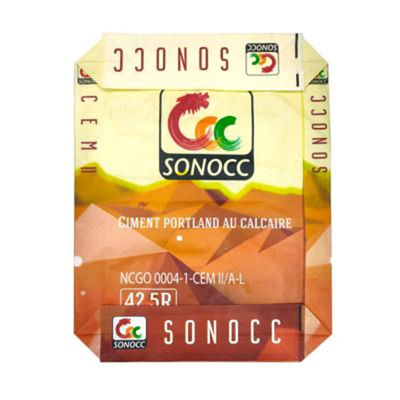 Dokuma Çimento Alçı Kum Torbaları 25KG 40KG 50KG PP Blok Alt Valf Torbaları