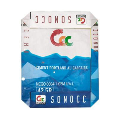 Dokuma Çimento Alçı Kum Torbaları 25KG 40KG 50KG PP Blok Alt Valf Torbaları