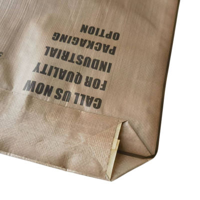 Sıcak Satış 25 KG 40 KG 50 KG Reklam Yıldızı Çantaları PP Blok Alt Çanta Çimento Vana Çantaları Çimento Çuvalı