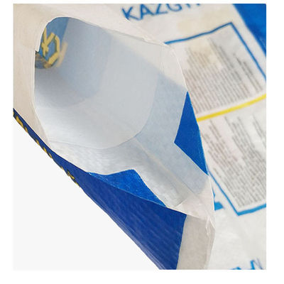 Sıcak Satış 25KG 40KG 50KG Ad Star Çantalar PP Blok Alt Çanta Çin üretimi