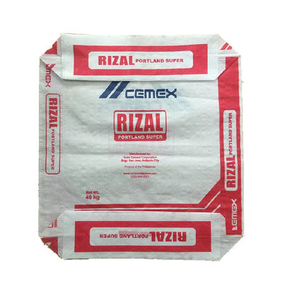 PP Valf Bloğu Alt Çimento Boş Torbalar 20KG 25KG 40KG 50KG ISO9001