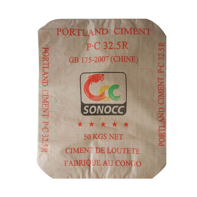 En iyi satış 20 KG 25 KG 40 KG 50 KG pp dokuma çimento torbası Çin üretimi