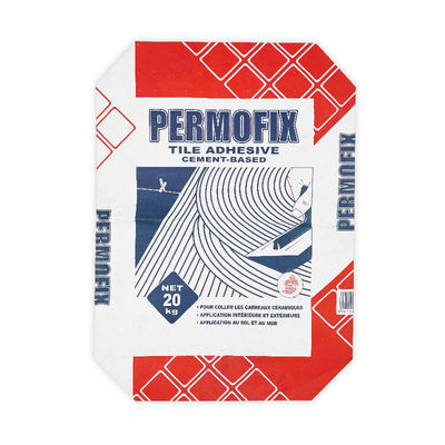 Sıcak satış 20 KG 25 KG 40 KG 50 KG PP Valf Bloğu Alt boş çimento torbası Çin üretimi