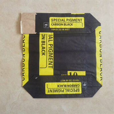 Özel 90gsm 3 Katlı Kağıt Torbalar 50kg Kraft Kağıt Boş Çimento Torbaları ISO14001
