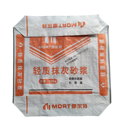 Ağır Güçlü PP Laminated Alt Valf Cement Torba 50Kg PP Valf Torba Küçük Cement Alt Blok