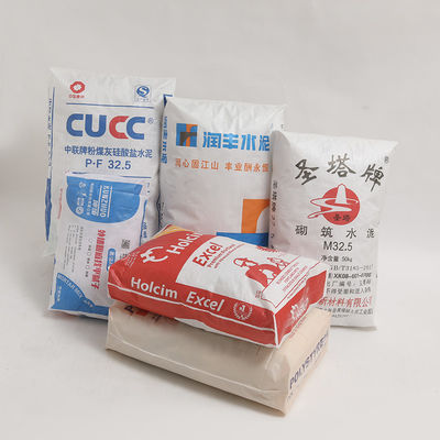 25kg 50kg Ekoloji dostu dokuma boş çanta çimento plastik çanta