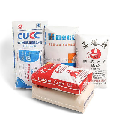 Çimento Paketleme Torbası AD STAR KON Pp Holcim için dokuma çimento torbası 25kg 50kg