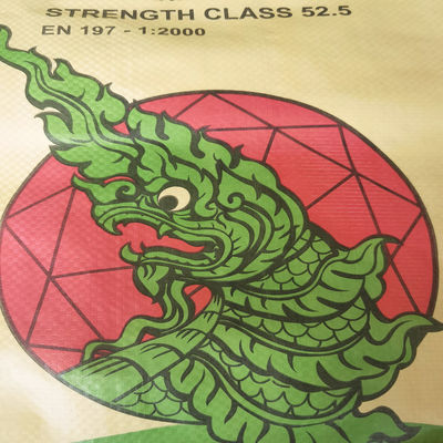 Boş Çimento PP dokuma torbaları 20Kg 40Kg Alçı tozu için