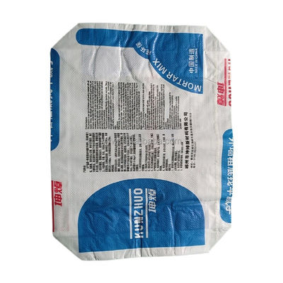 Tam baskı valfi çimento torbası Pp dokuma Bopp laminatör torbası 20Kg 25Kg 40Kg
