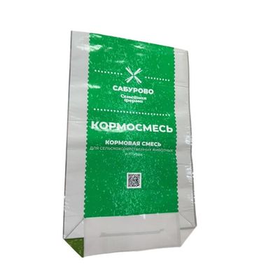 Çeşitli Uygulamalar için Özelliklendirilebilir Hayvan Yemleri Paketleme Torbaları BOpp baskı