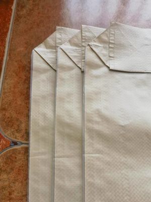 60x50x10cm 80GSM Yapı malzemelerinin harçla doldurulması için plastik ambalaj torbası