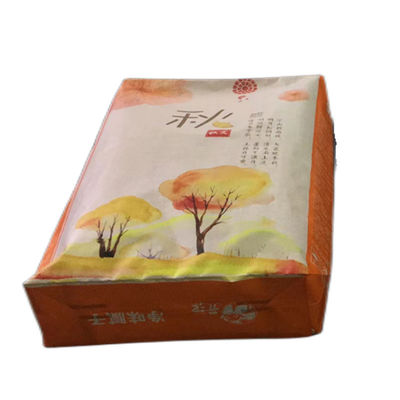 Renkli Bopp Baskılı PP Dokuma Valfli Çuval 20kg 25kg 30kg Kuru Karışımlar İçin