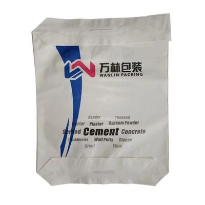 Kimyasal Masterbatch Boş Valf PP Çimento Torbaları Alçak Morta Putty Tile Yapışkan Ambalaj