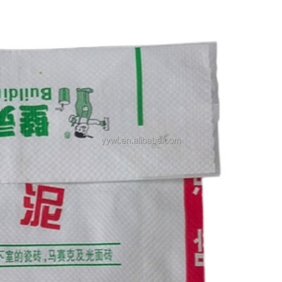 Kimyasal Masterbatch Çimento Harcı Alçı Harcı Macun Fayans Yapıştırıcısı Gübre ISO9001 2008 Sertifikalı Boş Valfli Torba