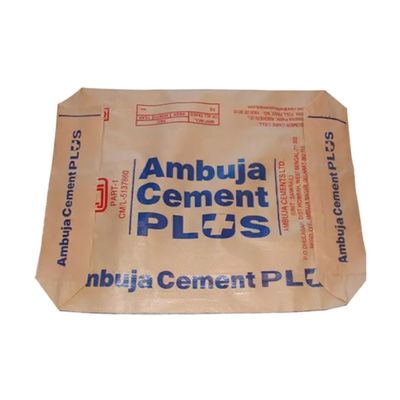 Blok Altı Boş Valf PP Çimento Torbaları 20kg 25kg 40kg 50kg Basılı Ambalaj