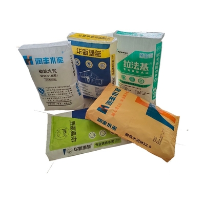 80GSM PP Dokuma Çimento Valf Torbası 20-50kg Özelleştirilebilir