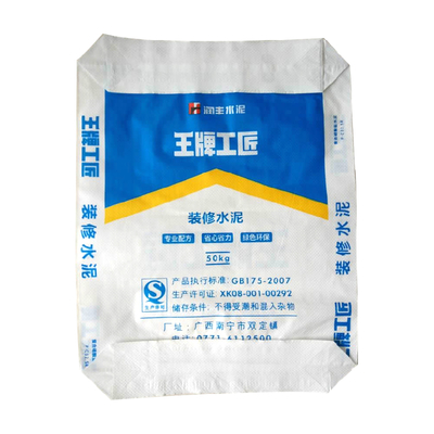 PP Çimento Torbaları 25KG 40KG 50KG Nem Kanıtlı Kare Alt Valf