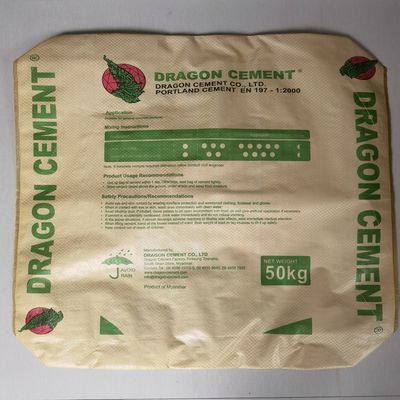 85GSM PP Cement Bag 50KG PE Laminasyon Nem Kanıtlı