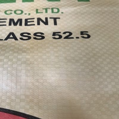 85GSM PP Cement Bag 50KG PE Laminasyon Nem Kanıtlı