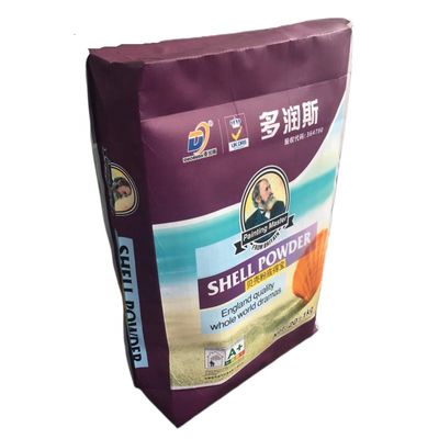 25kg PP Dokuma Valfli Çimento Torbası, BOPP Baskılı