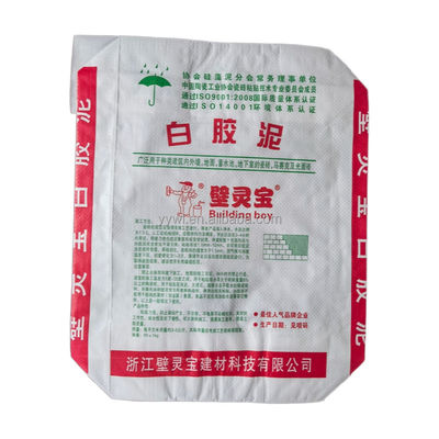 ISO9001:2008 Sertifikalı 25KG 50KG PP Valfli Dokuma Çimento Çuvalı, Kare Tabanlı ve Isı Yalıtımlı