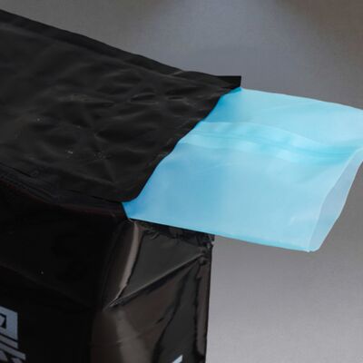 Karbon Siyahı için 25KG Ağır Hizmet PE Valf Torbaları, Kol İçi