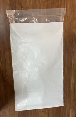 Çimento ve diğer kuru karışım toz ürünleri için PP dokuma açık üst dikiş alt dayanıklı ambalaj torbaları