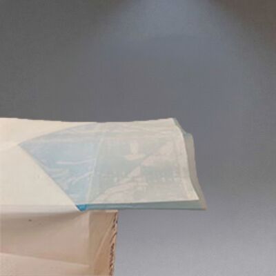 25KG Ağır Hizmet Tipi Karbon Siyahı İçin PE Valf Torbaları (Tuck In Valfli)