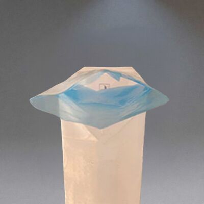 25KG Ağır Hizmet Tipi Karbon Siyahı İçin PE Valf Torbaları (Tuck In Valfli)