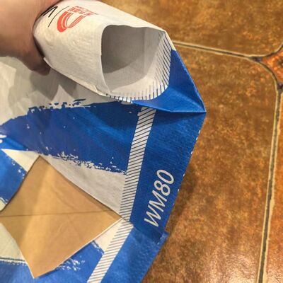 Süper Nem Geçirmez PP/Kağıt Valfli Çimento Ambalaj Torbası