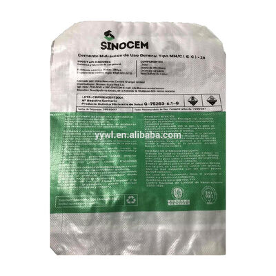 AD Star PPW Laminated 50kg Cement Bag Square Bottom Coated Plastik Dokunmuş Valve Bag