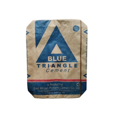 AD Star PPW Laminated 50kg Cement Bag Square Bottom Coated Plastik Dokunmuş Valve Bag